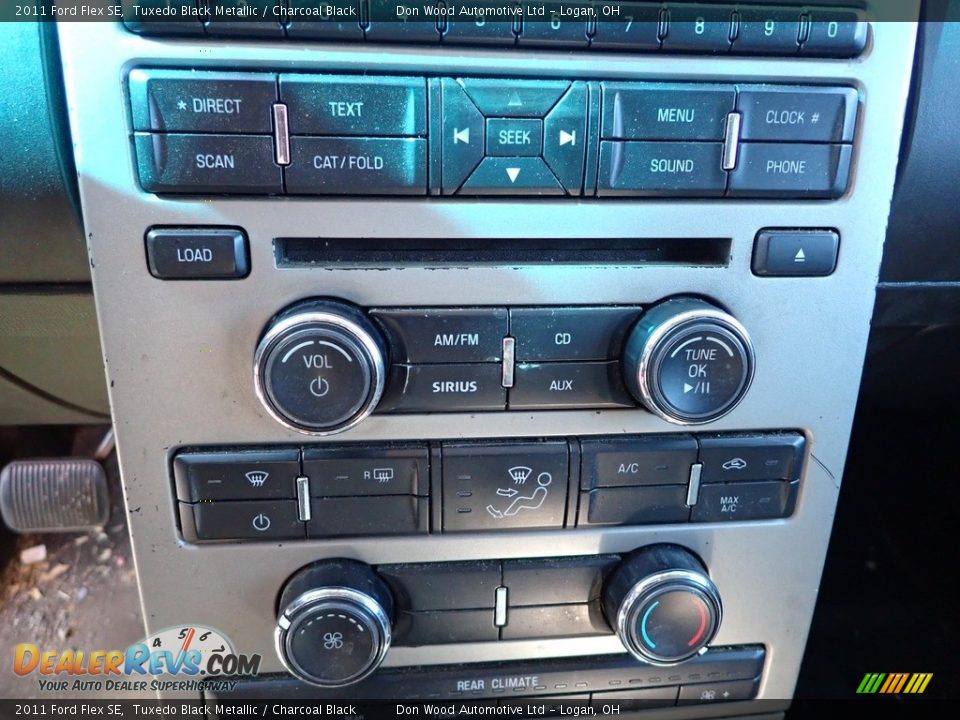 2011 Ford Flex SE Tuxedo Black Metallic / Charcoal Black Photo #10