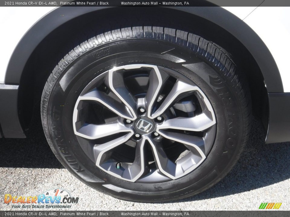 2021 Honda CR-V EX-L AWD Platinum White Pearl / Black Photo #11