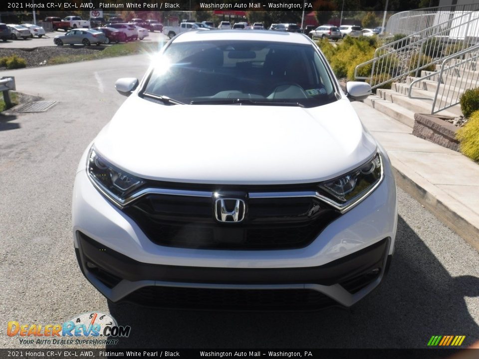 2021 Honda CR-V EX-L AWD Platinum White Pearl / Black Photo #12