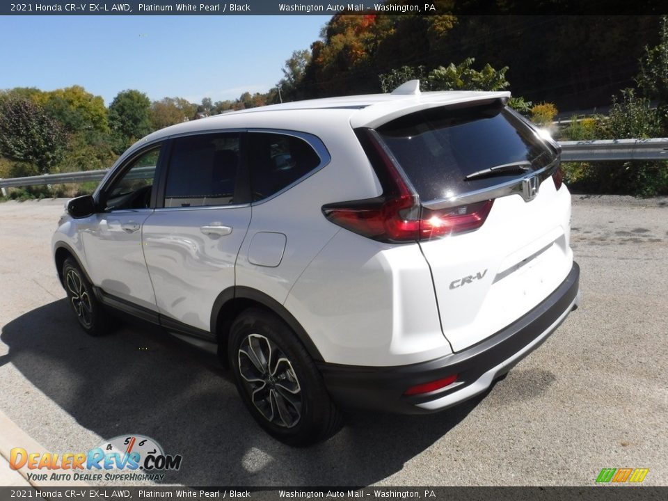 2021 Honda CR-V EX-L AWD Platinum White Pearl / Black Photo #15