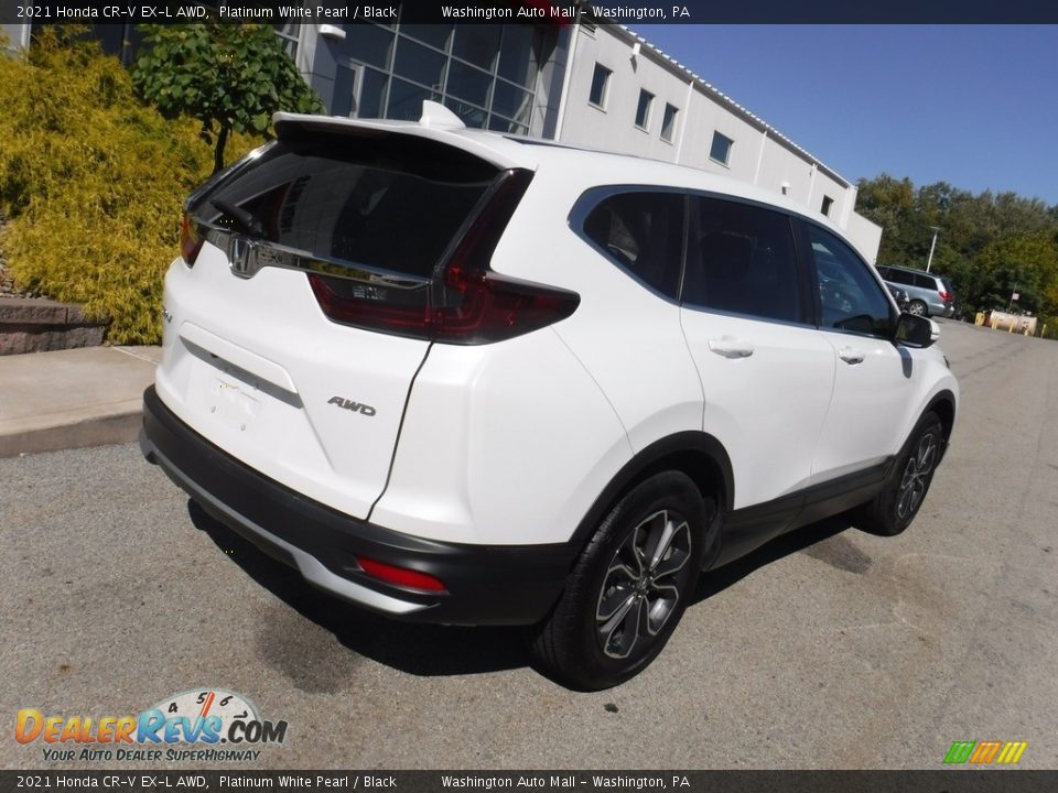 2021 Honda CR-V EX-L AWD Platinum White Pearl / Black Photo #17