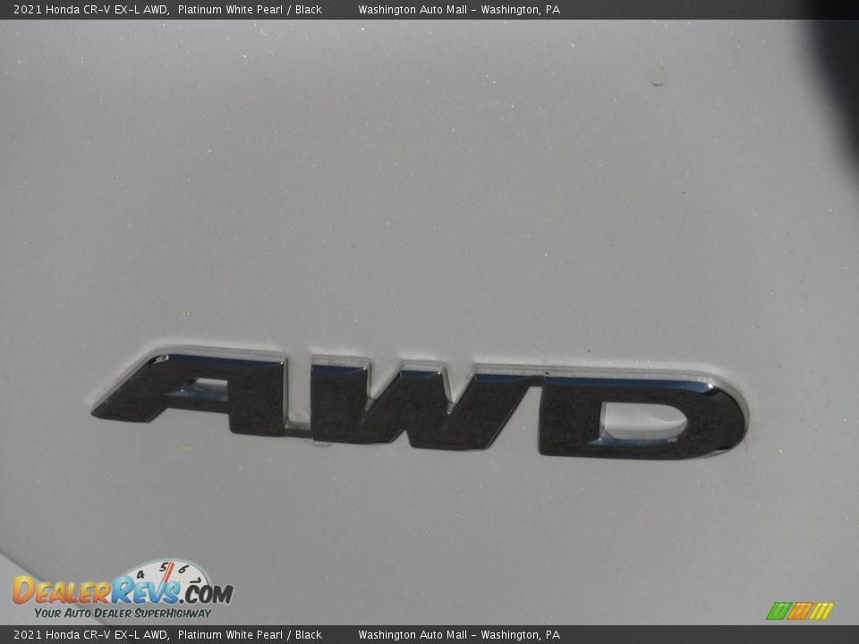 2021 Honda CR-V EX-L AWD Platinum White Pearl / Black Photo #18