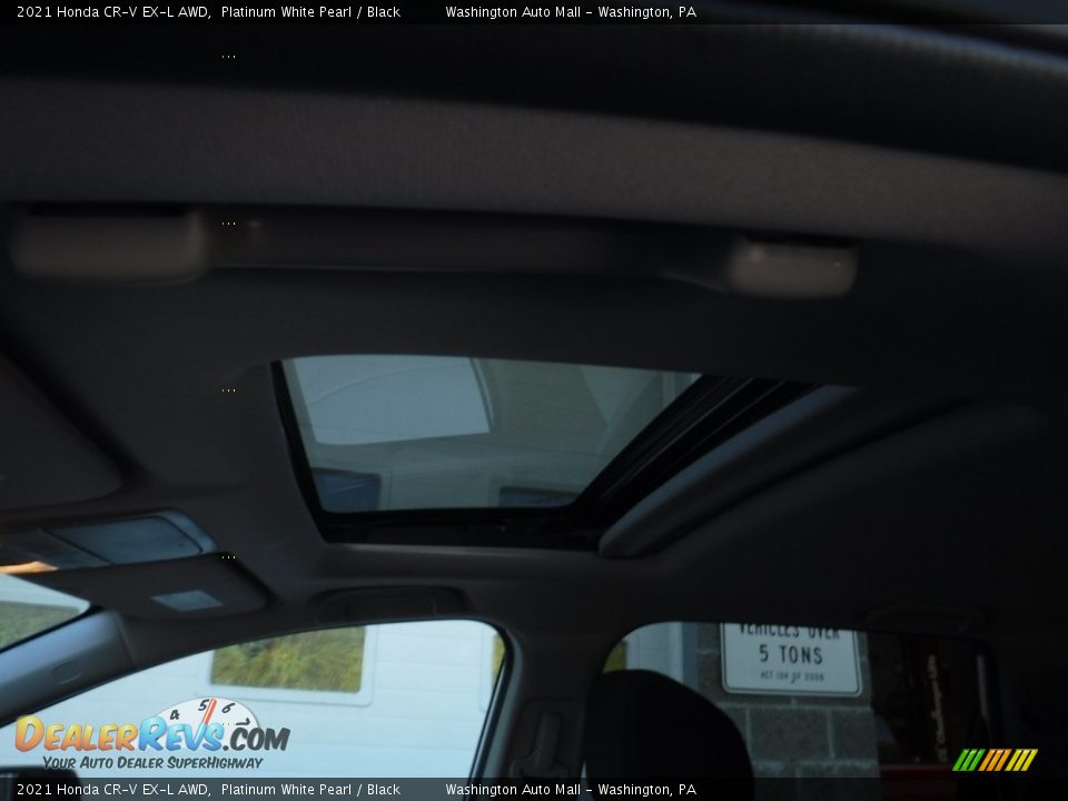 2021 Honda CR-V EX-L AWD Platinum White Pearl / Black Photo #19