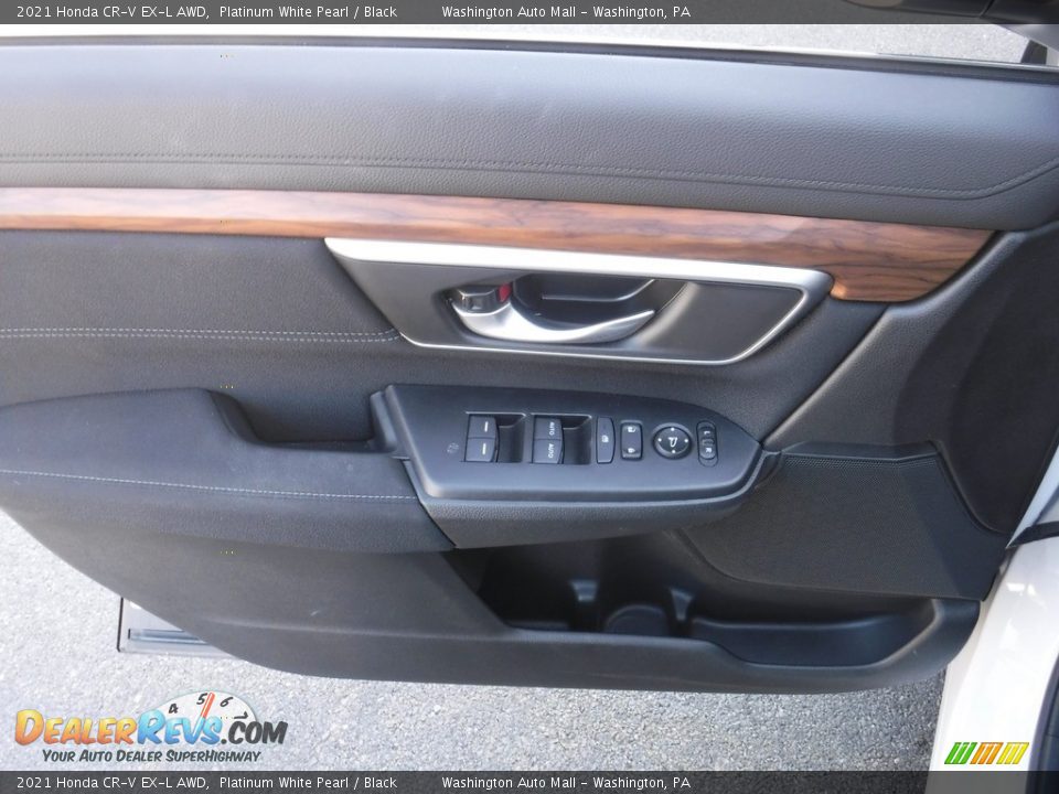 2021 Honda CR-V EX-L AWD Platinum White Pearl / Black Photo #20