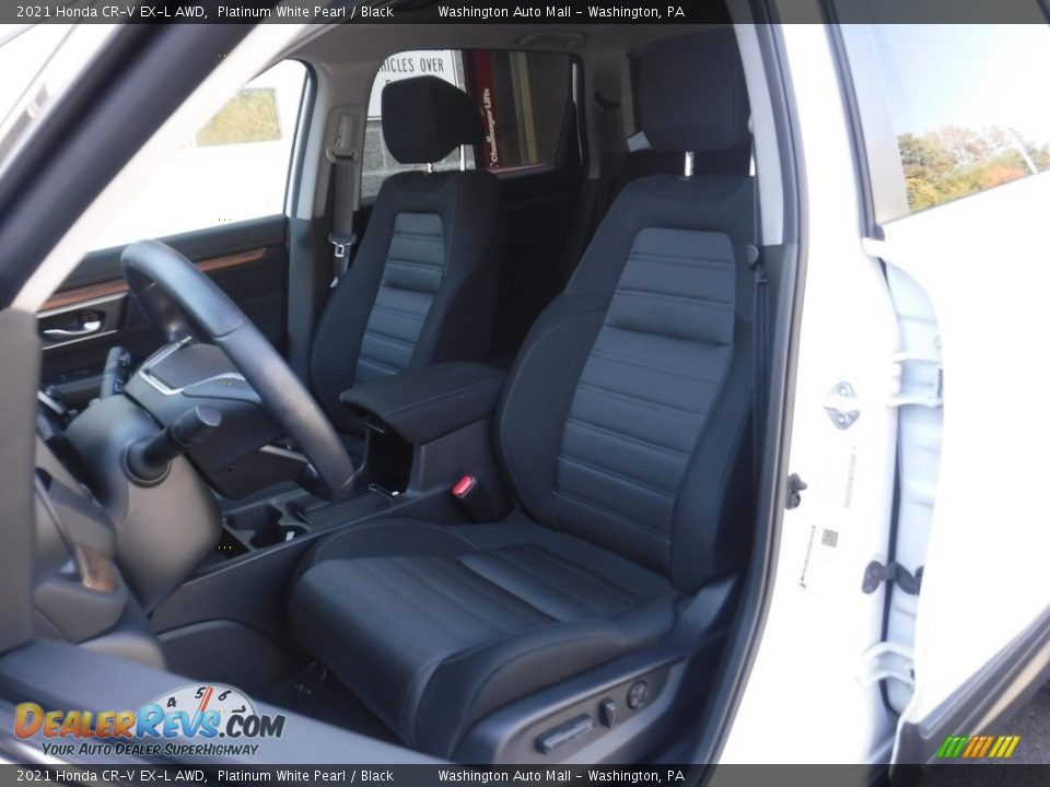 2021 Honda CR-V EX-L AWD Platinum White Pearl / Black Photo #22