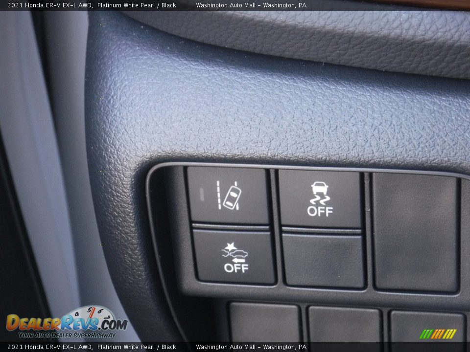 2021 Honda CR-V EX-L AWD Platinum White Pearl / Black Photo #24