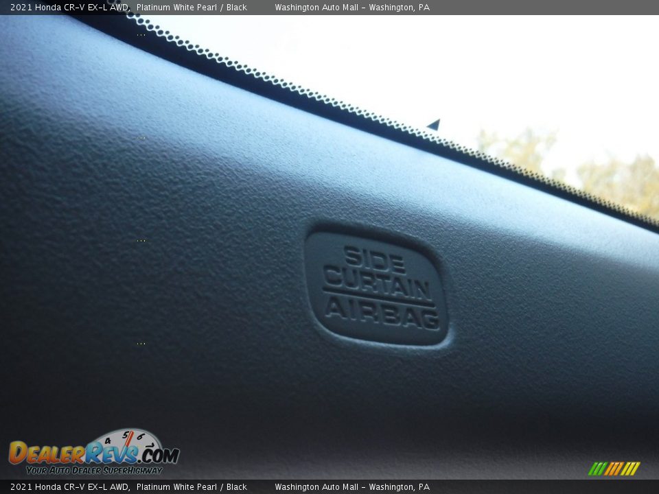 2021 Honda CR-V EX-L AWD Platinum White Pearl / Black Photo #25
