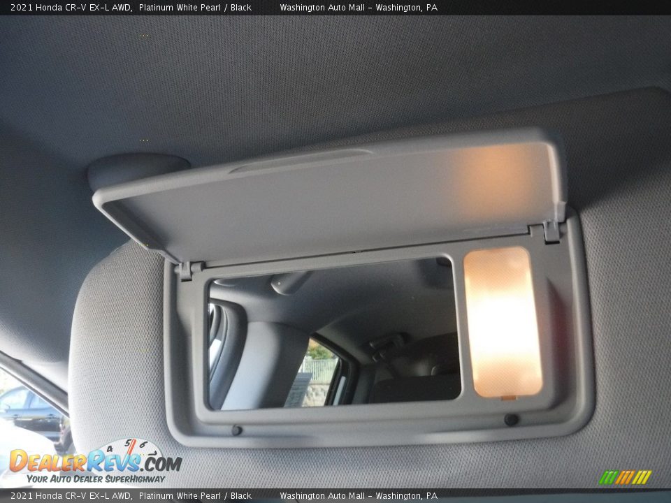 2021 Honda CR-V EX-L AWD Platinum White Pearl / Black Photo #27