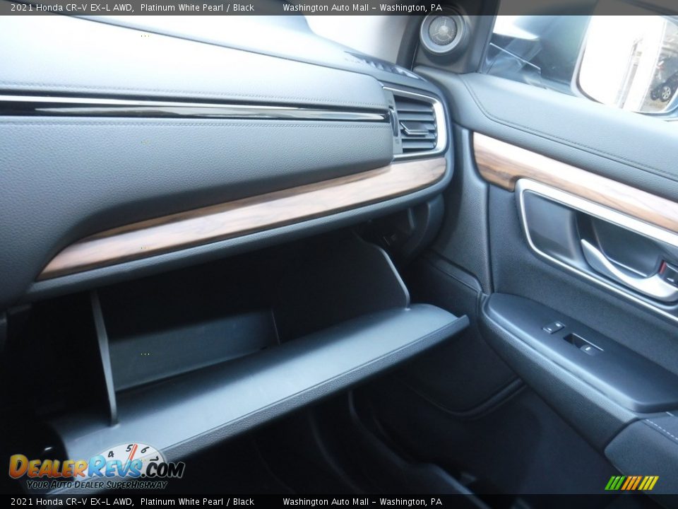 2021 Honda CR-V EX-L AWD Platinum White Pearl / Black Photo #28