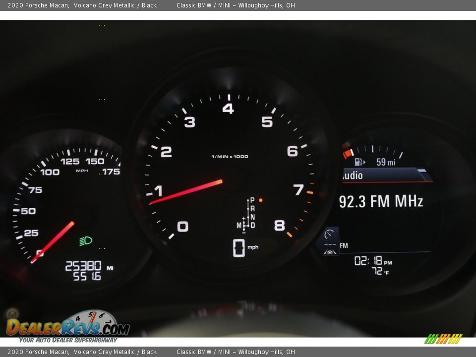 2020 Porsche Macan  Gauges Photo #8