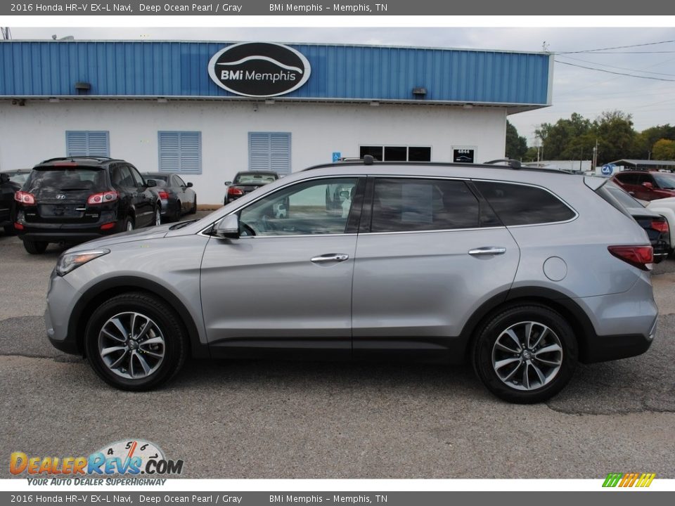 2016 Honda HR-V EX-L Navi Deep Ocean Pearl / Gray Photo #32