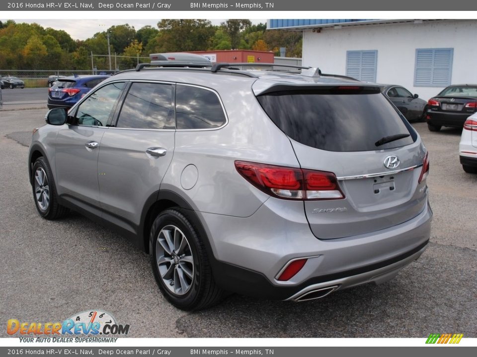 2016 Honda HR-V EX-L Navi Deep Ocean Pearl / Gray Photo #33