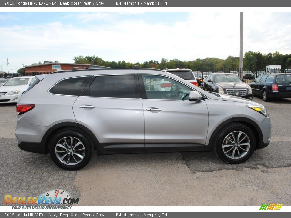 2016 Honda HR-V EX-L Navi Deep Ocean Pearl / Gray Photo #36