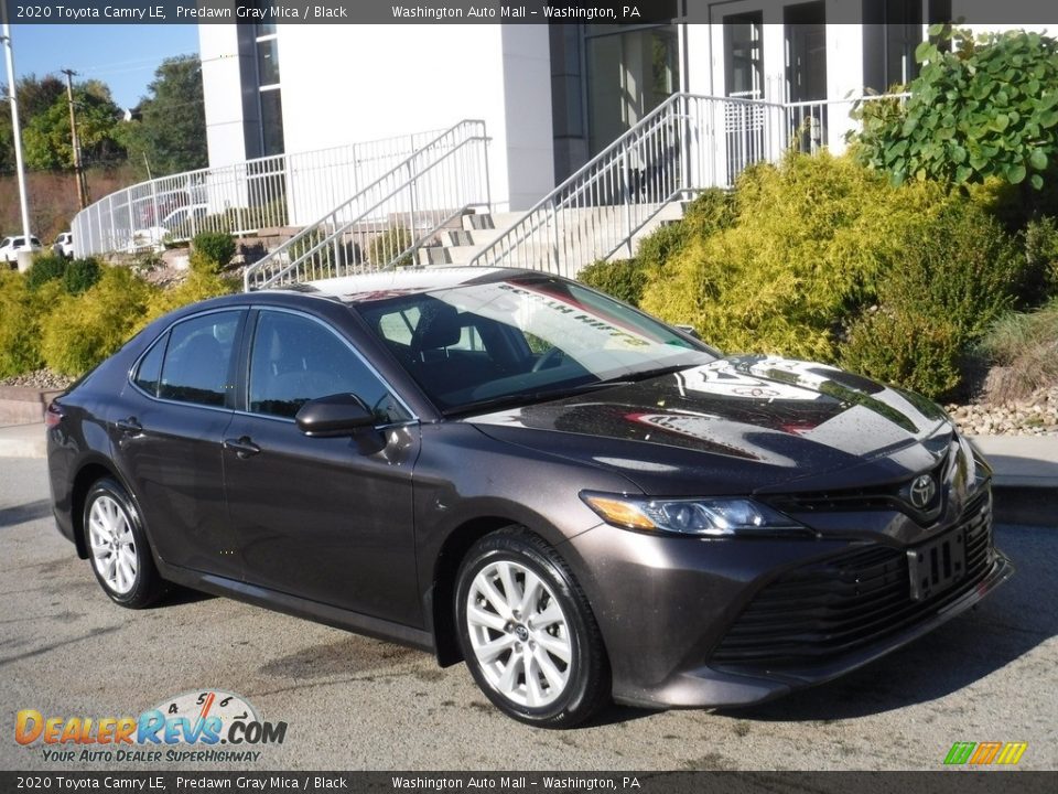 2020 Toyota Camry LE Predawn Gray Mica / Black Photo #1