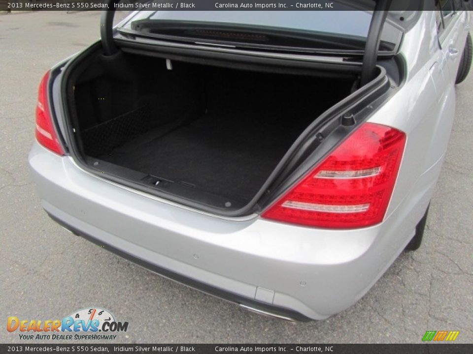 2013 Mercedes-Benz S 550 Sedan Iridium Silver Metallic / Black Photo #20