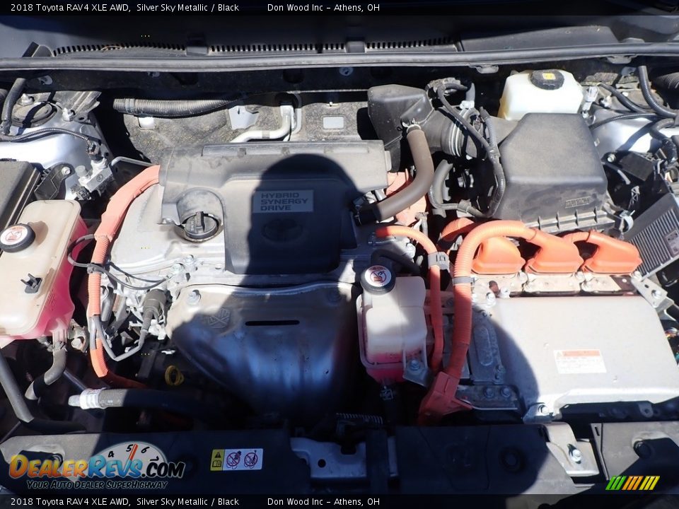 2018 Toyota RAV4 XLE AWD Silver Sky Metallic / Black Photo #5