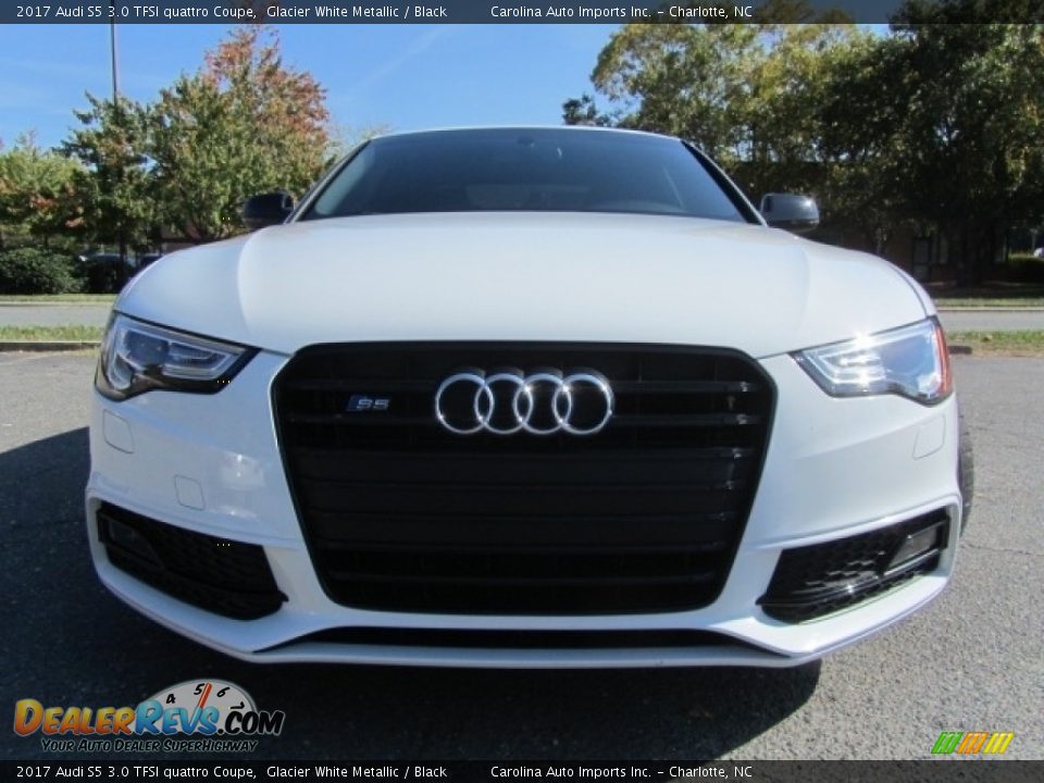 2017 Audi S5 3.0 TFSI quattro Coupe Glacier White Metallic / Black Photo #4