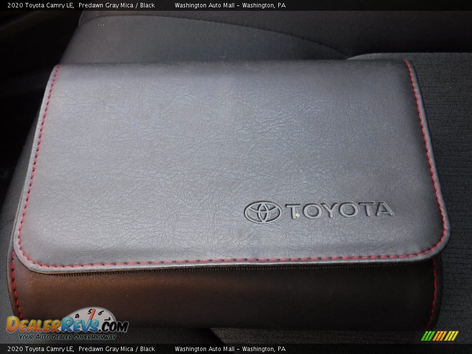 2020 Toyota Camry LE Predawn Gray Mica / Black Photo #28