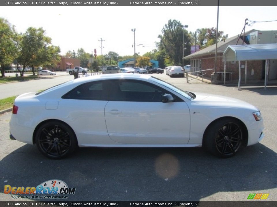 2017 Audi S5 3.0 TFSI quattro Coupe Glacier White Metallic / Black Photo #10