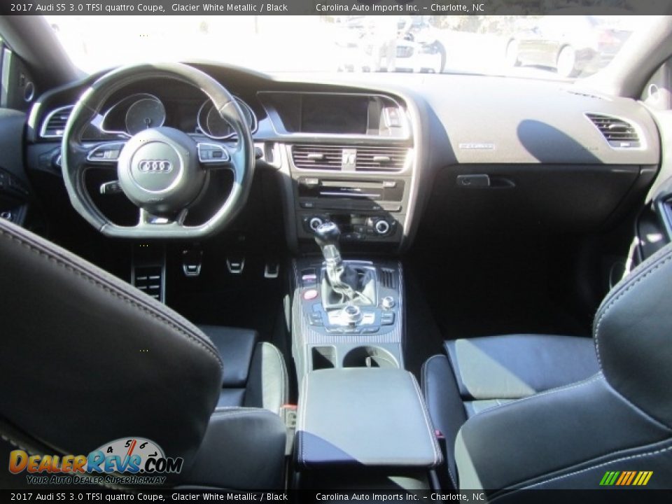 2017 Audi S5 3.0 TFSI quattro Coupe Glacier White Metallic / Black Photo #12