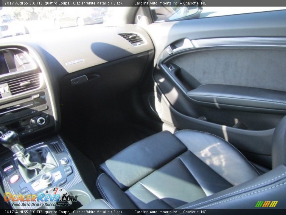2017 Audi S5 3.0 TFSI quattro Coupe Glacier White Metallic / Black Photo #13