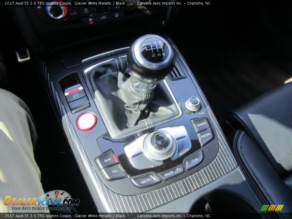 2017 Audi S5 3.0 TFSI quattro Coupe Glacier White Metallic / Black Photo #16