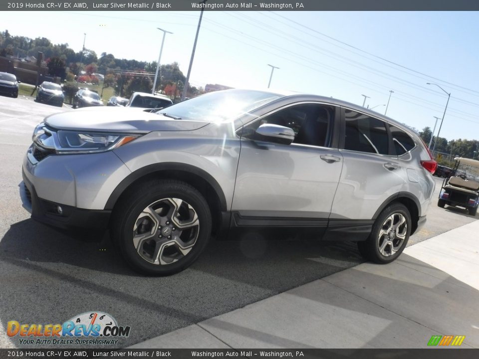 2019 Honda CR-V EX AWD Lunar Silver Metallic / Black Photo #6