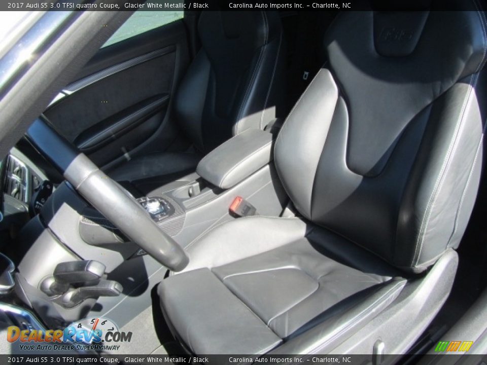 2017 Audi S5 3.0 TFSI quattro Coupe Glacier White Metallic / Black Photo #19