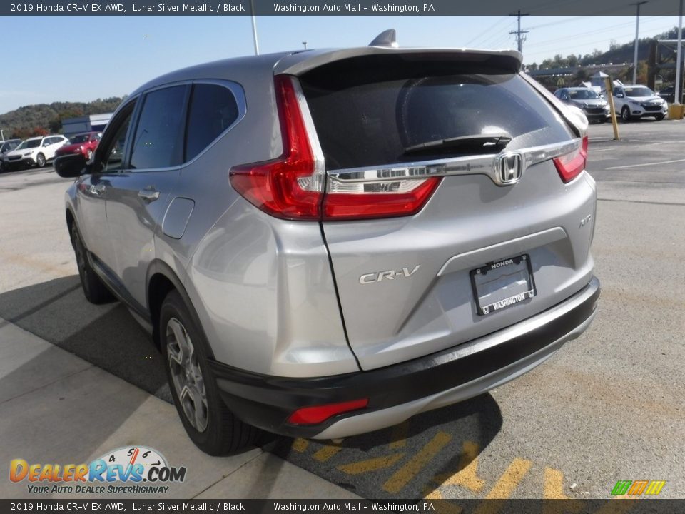 2019 Honda CR-V EX AWD Lunar Silver Metallic / Black Photo #7