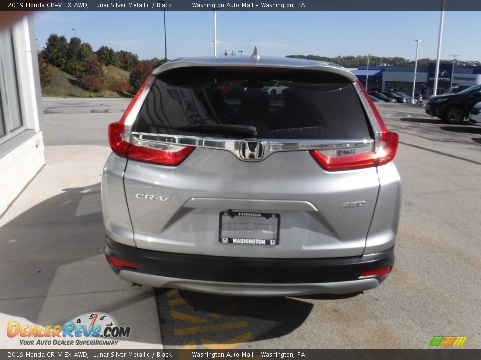 2019 Honda CR-V EX AWD Lunar Silver Metallic / Black Photo #8