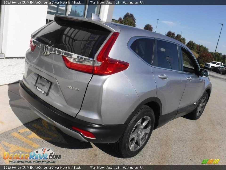 2019 Honda CR-V EX AWD Lunar Silver Metallic / Black Photo #9