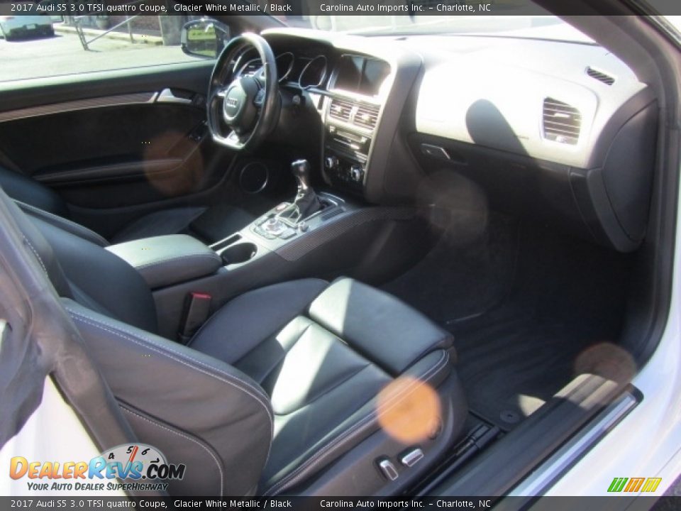 2017 Audi S5 3.0 TFSI quattro Coupe Glacier White Metallic / Black Photo #23