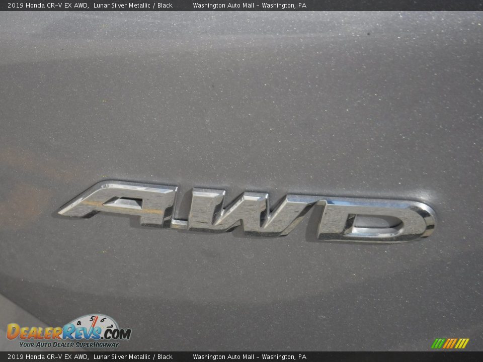 2019 Honda CR-V EX AWD Lunar Silver Metallic / Black Photo #10