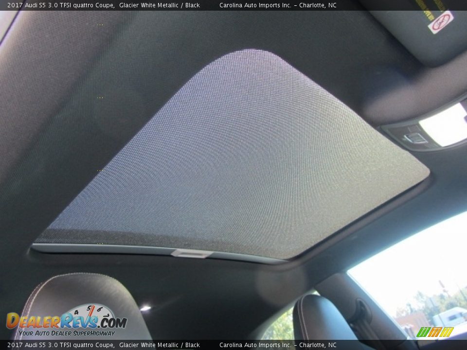 2017 Audi S5 3.0 TFSI quattro Coupe Glacier White Metallic / Black Photo #24