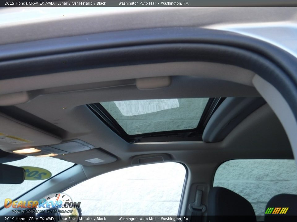 2019 Honda CR-V EX AWD Lunar Silver Metallic / Black Photo #11