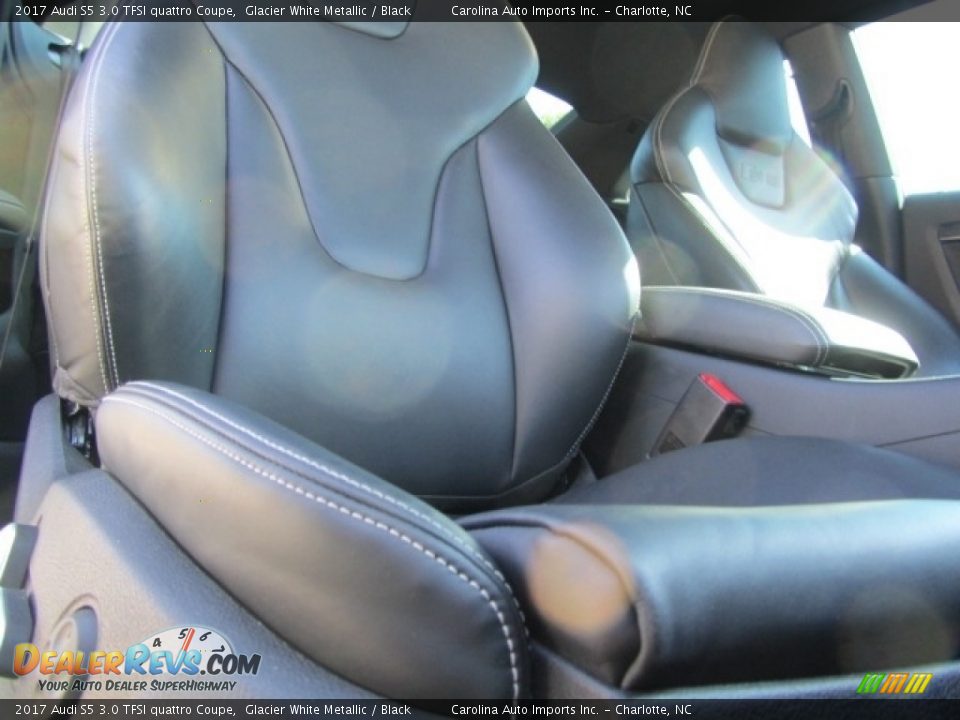2017 Audi S5 3.0 TFSI quattro Coupe Glacier White Metallic / Black Photo #25