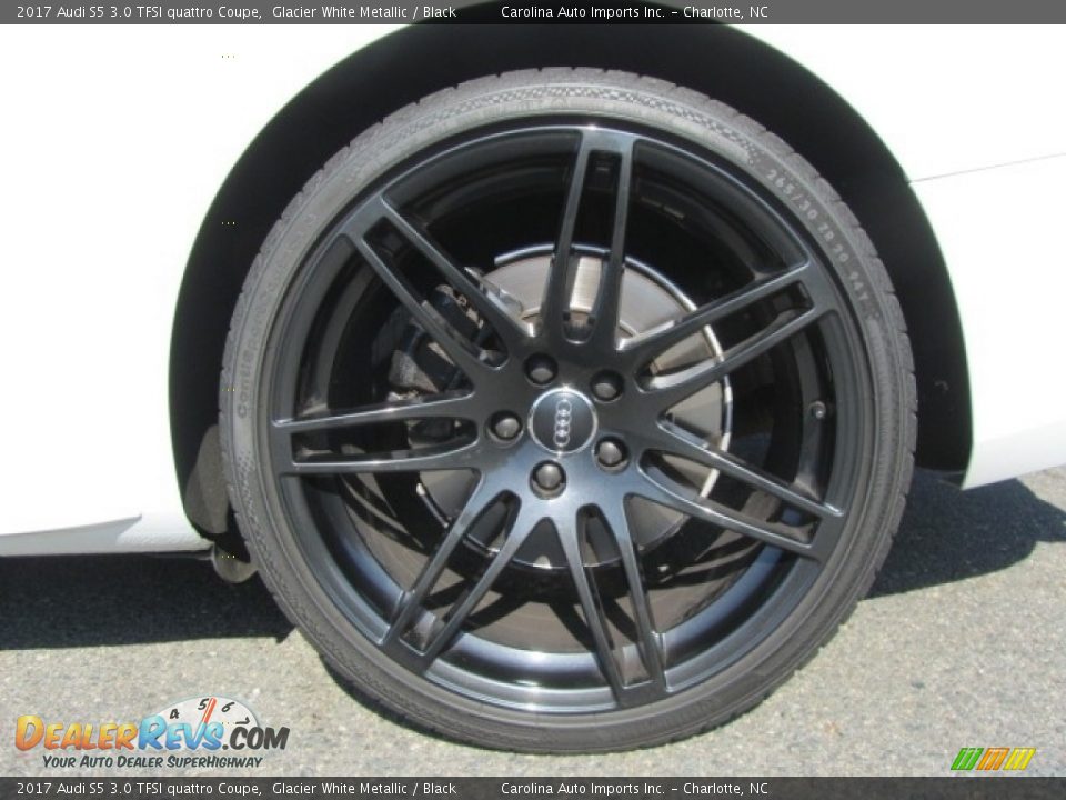2017 Audi S5 3.0 TFSI quattro Coupe Glacier White Metallic / Black Photo #27