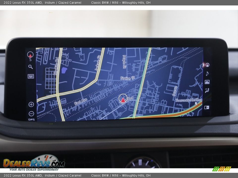 Navigation of 2022 Lexus RX 350L AWD Photo #10