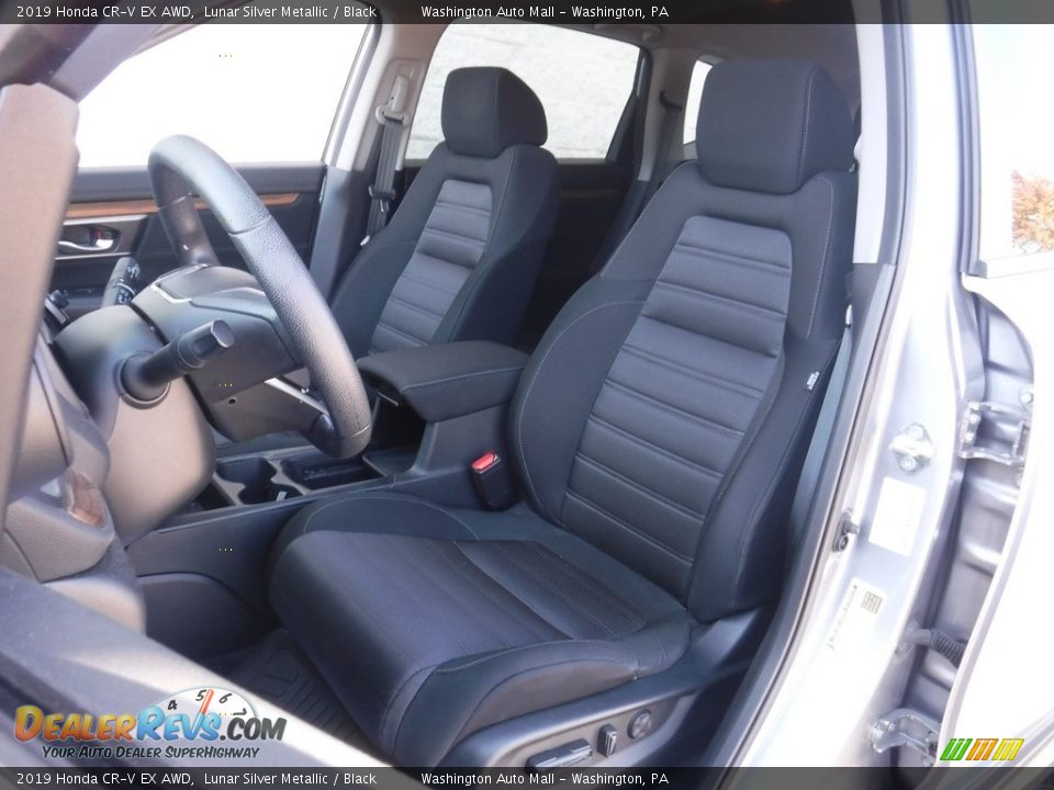 2019 Honda CR-V EX AWD Lunar Silver Metallic / Black Photo #15