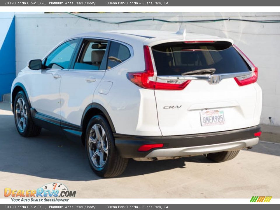 2019 Honda CR-V EX-L Platinum White Pearl / Ivory Photo #2