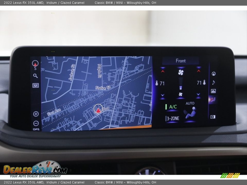 Navigation of 2022 Lexus RX 350L AWD Photo #13