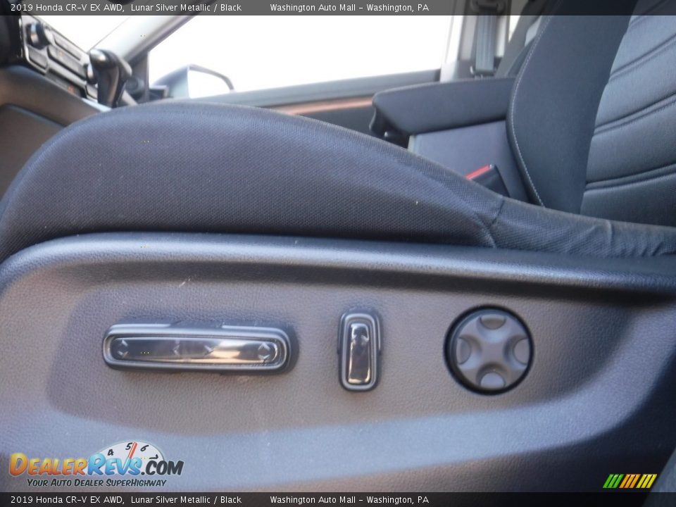 2019 Honda CR-V EX AWD Lunar Silver Metallic / Black Photo #16