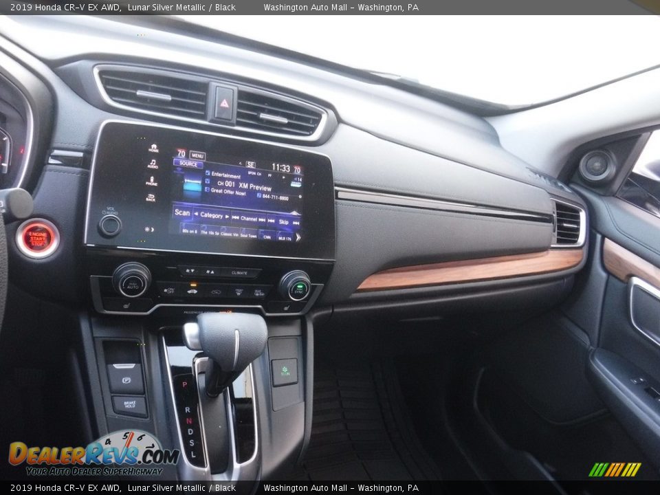 2019 Honda CR-V EX AWD Lunar Silver Metallic / Black Photo #17