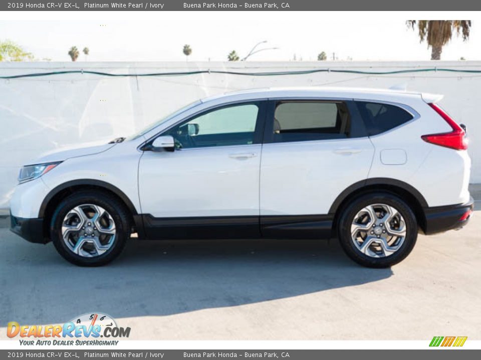 2019 Honda CR-V EX-L Platinum White Pearl / Ivory Photo #8