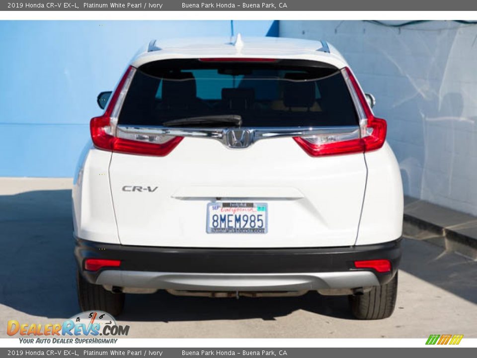 2019 Honda CR-V EX-L Platinum White Pearl / Ivory Photo #9