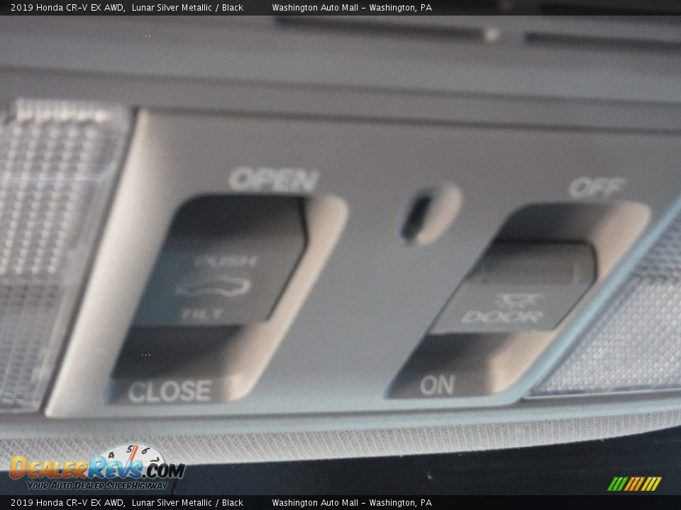 2019 Honda CR-V EX AWD Lunar Silver Metallic / Black Photo #22
