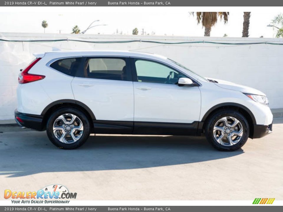 2019 Honda CR-V EX-L Platinum White Pearl / Ivory Photo #10