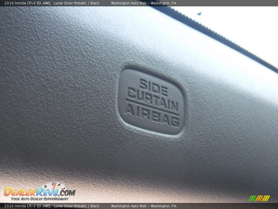2019 Honda CR-V EX AWD Lunar Silver Metallic / Black Photo #23