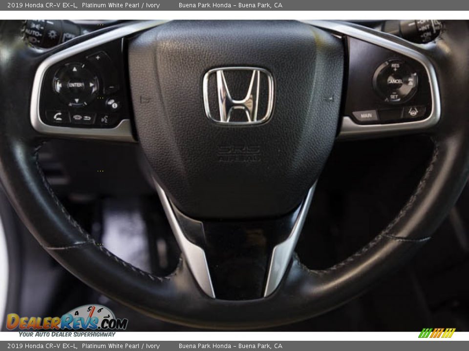 2019 Honda CR-V EX-L Platinum White Pearl / Ivory Photo #11