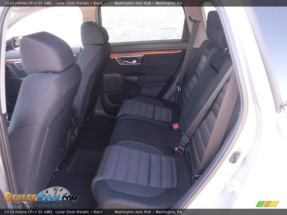 2019 Honda CR-V EX AWD Lunar Silver Metallic / Black Photo #27